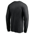 thumbnail image 3 of Men's Black Las Vegas Raiders Team Arch Knockout Long Sleeve T-Shirt, 3 of 3
