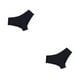 thumbnail image 2 of Jumpingount Letras Bragas de mujer Ropa interior amigable con la piel Calzoncillos de seda Cintura baja Ropa interior íntima Calzoncillos sexy Negro METRO 2piezas, 2 of 6