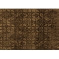 thumbnail image 1 of Ahgly Company Indoor Rectangle Abstract Orange Modern Area Rugs, 8' x 12', 1 of 4