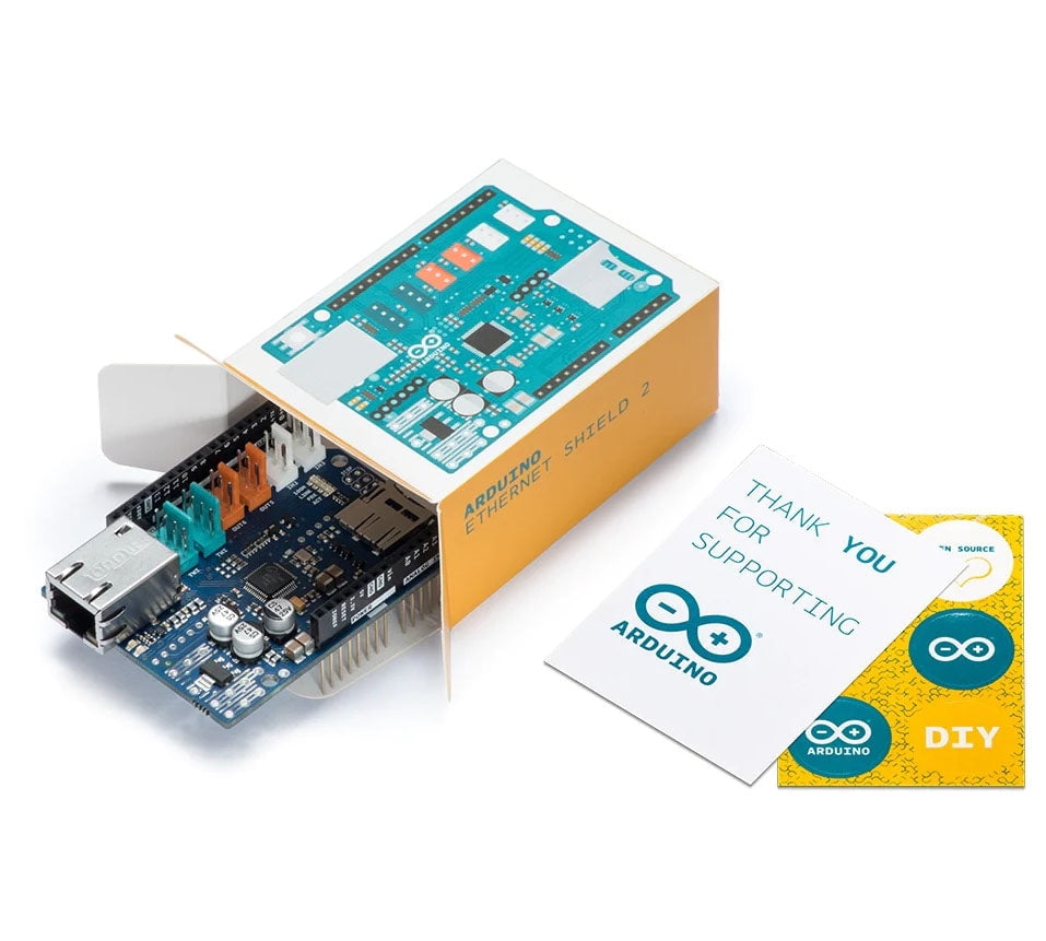 A000024 - ARDUINO ETHERNET SHIELD 2 WITHOUT POE MODULE
