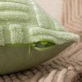 thumbnail image 4 of YAOMOBB Housse de Coussin Rayée Toucher Doux Coussin Amovible pour Décoration Intérieure, 4 of 7