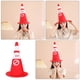 thumbnail image 5 of Sombrero de cono de tráfico de felpa, gorro de cono de seguridad para el tráfico, sombrero completo para mujeres y hombres, sombrero de disfraz, accesorio para fotografía, 5 of 6