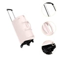 thumbnail image 6 of Segolike Rolling Garment Bag with Wheels Handbag Large Capacity Trendy Garment Duffel Bag Pink, 6 of 8