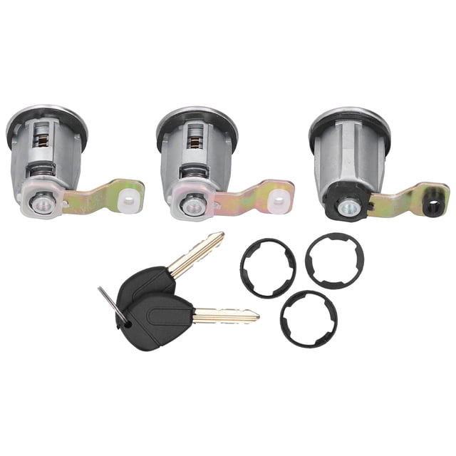 Door Lock Cylinderfor Peugeot,3Pcs Door Lock Barrel Car Door Lock Key Door Lock Cylinder Set World-Class Design