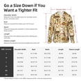thumbnail image 6 of Goofa Wild West Cowboy Printed Women's UPF 50+ Sun Protection Hoodie Jacket Lightweight Long Sleeve Sun Shirt for Women with Pocket Hiking Outdoor-Small, 6 of 9