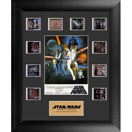 Star Wars: Episode IV (A New Hope) FilmCells PresentationMini Montage Wall Art USFC2364
