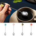 thumbnail image 2 of Hyasfey Long Handle Stainless Steel Coffee Spoon Stirring Dessert Spoons Creative Cartoon Rust-Proof Teaspoons for Home Restaurant, 2 of 8