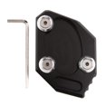 thumbnail image 2 of Placa de almohadilla de extensión de soporte lateral de pie para Kawasaki 300R negro Baoblaze Almohadilla para soporte de motocicleta, 2 of 7