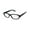 black / silver, variant on NEW BARTON PERREIRA ACCOMPLICE MENS/WOMENS DESIGNER FULL-RIM CLEAR GRAY / SILVER CONTEMPORARY SLEEK FRAME DEMO LENSES 55-17-136 EYEGLASSES/EYEWEAR