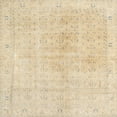 thumbnail image 1 of Ahgly Company Indoor Square Traditional Khaki Gold Persian Area Rugs, 5' Square, 1 of 6