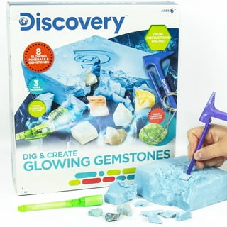 Discovery Kids Neon Glow Drawing Easel w/Color Markers