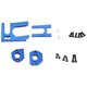 thumbnail image 3 of For Arrma 1/7 Mojave Infraction 1/8 Kraton Outcast Exb 6s Metal Center Mount + Motor Mount Blue, 3 of 5