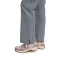 thumbnail image 3 of Healing Hands Women's Scrub Pant Tori Cargo Bottoms with 5 Pockets and 2-Way Stretch Fabric Plus Size 9133P, 3XL Petite, Heather Grey, 3 of 7