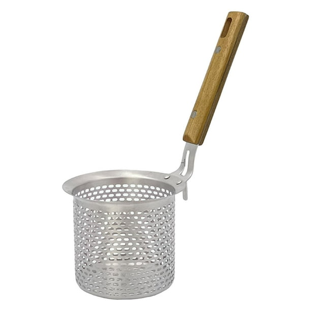 Cesta para freír, colador para cocinar, cesta de malla para freír fideos, bolas de masa de cocina Estilo A