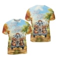 thumbnail image 3 of Hello Fall Autumn Dalmatian Pumpkins Pickup Truck All Over Print 3D Shirt Unisex Merch Dog Lover - 13011, 3 of 6