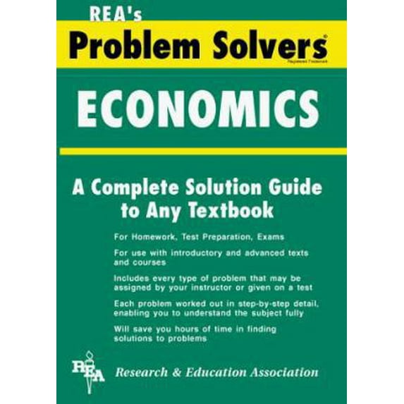 Pre-Owned Economics Problem Solver (Problem Solvers Solution Guides) (Paperback) 0878915249 9780878915248