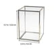 thumbnail image 3 of 1pc Makeup Brush Storage Bucket Makeup Tool Cosmetics Brush Box Golden, 3 of 5