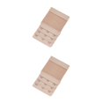 thumbnail image 3 of Wweixi Extension Strap Bra Extender Breathable 3 Rows 3 Hook Women Accessories Adjustable Lengthened Band Lingerie Intimates deep flesh 2Set, 3 of 6