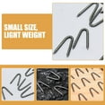 thumbnail image 3 of Toyvian 140Pcs Heavy Duty Iron U Shaped Fence Staples for Wire Mesh Securing Garden Use, 3 of 7