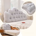 thumbnail image 5 of Bed Lumbar Support, Headboard Rest Cushion, Reading Pillow Tote, Soft Supportive Structure and Pressure Relief Function for King Beds, Large Bedrooms, and Family Resting, 5 of 6