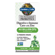 Garden of Life Dr. Formulated Probiotics Digestive & Immune Care with Zinc | 30ct Capsules