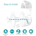 thumbnail image 4 of Extractor de leche Paruu P10 portátil con manos libres, paquete de 2, blanco, 4 of 8