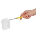 thumbnail image 2 of Retractable Aquarium Fishing Net Stainless Steel Portable Shrimp Net Round Yellow, 2 of 4
