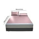 thumbnail image 2 of RXIRUCGD Colchoneta refrescante de seda de hielo de clase A para dormir desnudo en verano. Colchoneta acondicionadora, lavable a máquina, plegable, con funda de colchón suave, color rosa., 2 of 5