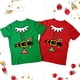 thumbnail image 2 of Camiseta con estampado de cinturón de Papá Noel para niños, camiseta para fiesta de Navidad, ropa de Navidad para niñas y niños, ropa, regalos para niños pequeños, 2 of 4