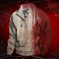 thumbnail image 2 of Chandail à Capuche Imprimé Halloween Manches Longues Doux Confortable Décontracté pour Automne Hiver, 2 of 4