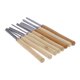 thumbnail image 1 of Juego de cinceles para tallar carpintería Juego de cinceles para torno de madera Herramienta de mano Juego de cinceles para madera para máquina de carpintería para usar con ANGGREK Otros, 1 of 8