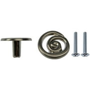 Swirl Knobs, 10pk, Satin Nickel
