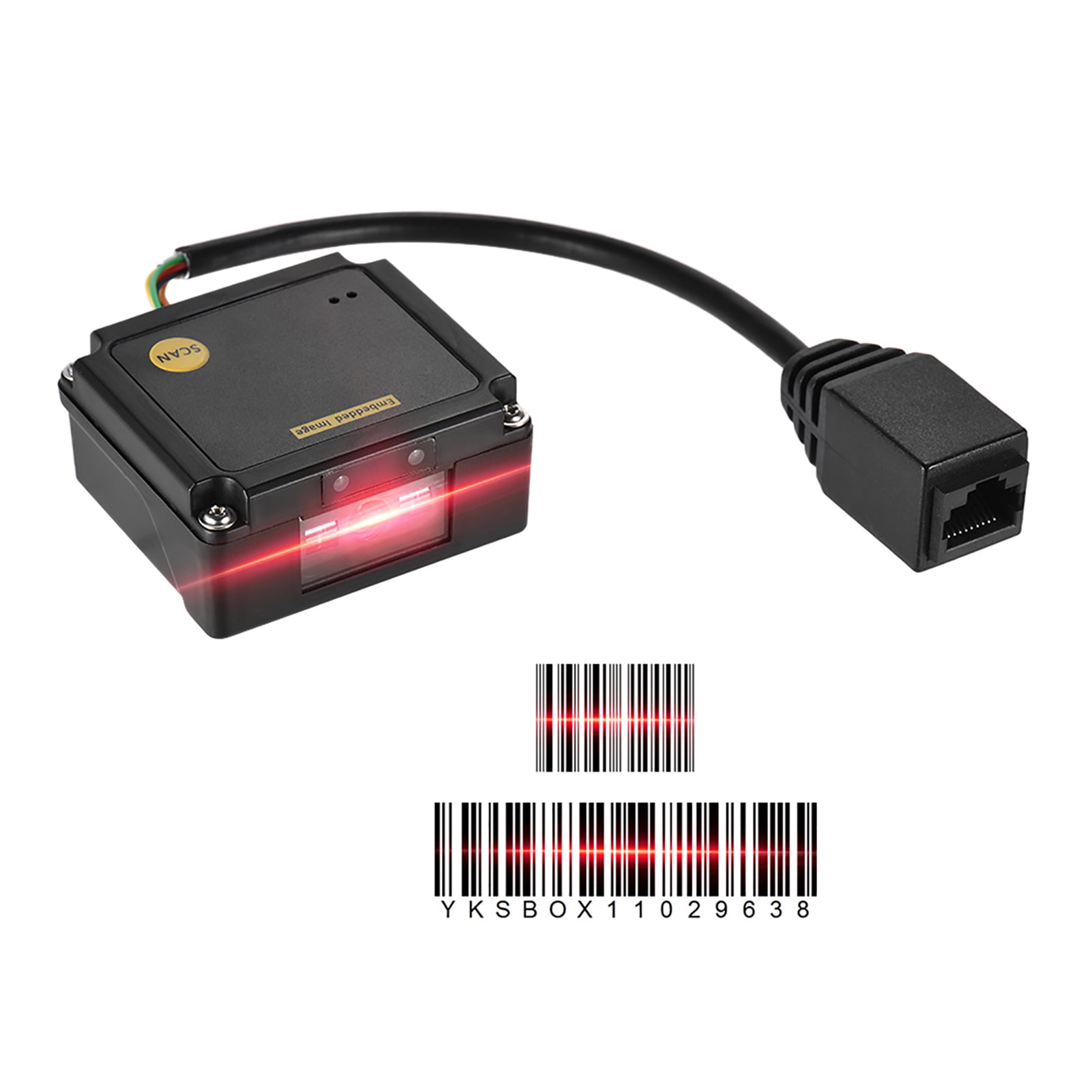 USB EP1000 Eingebetteter 1D Barcode Scanner-Leser CCD Bar Code Scan Module V5C1 