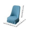 thumbnail image 6 of sruoe Dining Chair Covers, Chair Slipcovers Seat Protector, Removable Washable Seat Cover, Elastic Stretch Soft Dining Chair Slipcover for Living Room, Kitchen, 6 of 6