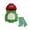 Green-Sleeveless, variant on RUINIXCW Newborn Baby Boy Girl Halloween Caterpillar Costume Infant Baby Boy Fall Winter Clothes Sleeveless Hooded Stripe Zipper Romper and Stockings