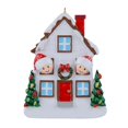 thumbnail image 5 of 5 Adorno de muñeco de nieve familiar personalizado, regalo de decoración navideña para vacaciones, colgante de árbol de Navidad, recuerdo especial, 2020, 5 of 5