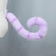 thumbnail image 4 of Simulation for Cat Tail & Ear Headband Cosplay Faux Fur Animal Props Anime Party Costume for Lady Girls Adjustable Easil Sky Blue, 4 of 4