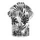 thumbnail image 1 of Mens Manga Corta Botón Abajo Camisas Gira Cuello Impresión Casual Blusa, Camisas de Verano para Hombre, 1 of 5