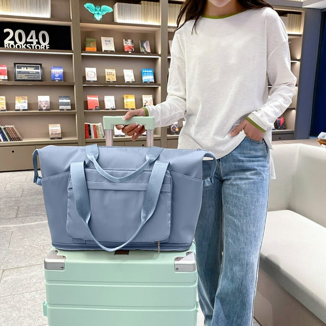 Sac à Dos Pliable pour Étudiant / Design Léger, Durable et Résistant aux Déchirures / Style Minimaliste Fluorescent / Poches Latérales en Maille avec Bandes Réfléchissantes / Sac d'École Compact pour Voyage et Randonnée