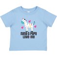 thumbnail image 3 of Inktastic Nana and Papa Grandkids Zebra Girls Baby T-Shirt, 3 of 5