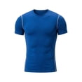thumbnail image 2 of Men's T Shirts Short Sleeve Crew Neck Tshirts Mens Sun Protection Swim Shirts for Men, 2 of 4