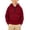 Wine-15, variant on Sentuca Boys Hoodies Half Zip Fleece Pullover Sweatshirts with Pockets Long Sleeve Fall Winter Warm Sports Tween Tops Size 12Y
