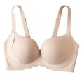 thumbnail image 1 of Brasier sin Varillas Mujer Sujetador Cómodo sin Costuras para Mujer para Uso Diario con Soporte Suave, Sujetador Tipo Camiseta sin Aros, Ropa Interior Ligera y Transpirable. Mediana, 1 of 2