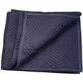 thumbnail image 4 of Couver Moving Storage -Packing Blanket / Tarps, 80" x 72" Durable Polyester Material , Midnight 6 Packs, 4 of 6