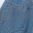 thumbnail image 5 of THJRPQJFD Ripped Jeans for Girls Loose Jeans Cargo Pants for Clothes Size 7 90 Off Clearance Sale Girls Size 6 Clothes, Blue 12-18 Months, 5 of 9