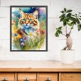 thumbnail image 3 of Hilo Algodón Bordado Kit Punto Cruz Con Gato Del 11CT 40x50cm, 3 of 9