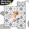 thumbnail image 4 of Pawprints Argyle Toddler Nap Mats for Kids Preschool,Sleeping Mat Bag or Kids,Toddler Sleeping Bag,Toddler Nap Mat or Daycare, 4 of 6