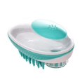 thumbnail image 1 of Cleaning Comb Bristles Cat Soap Rubber Pet Bath Brush Massage Short Hair For Dogs Grooming Tools Shampoo Dispenser Multifunction, 1 of 3