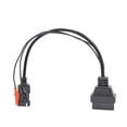 thumbnail image 2 of yingyy 3pin to 16pin Adapter Cable with Power Clips Diagnostic Converter Cord Conversion Connector Automotive Tester Accessories, 2 of 6