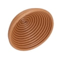 thumbnail image 1 of Baking , Innovative Shape Bread Proofing Basket Durable Practical Safe  For Home For Bakery Yellow Brown Round 16x6cm, 1 of 8
